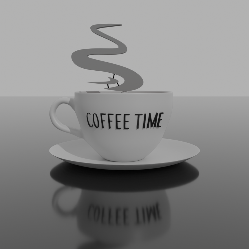 Coffee Time with Smoke