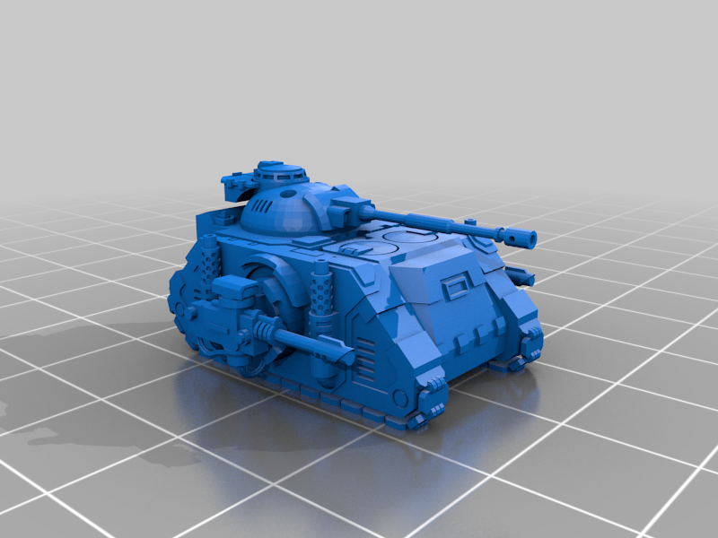 Galactic Crusaders - Battle Tank - 6-8mm