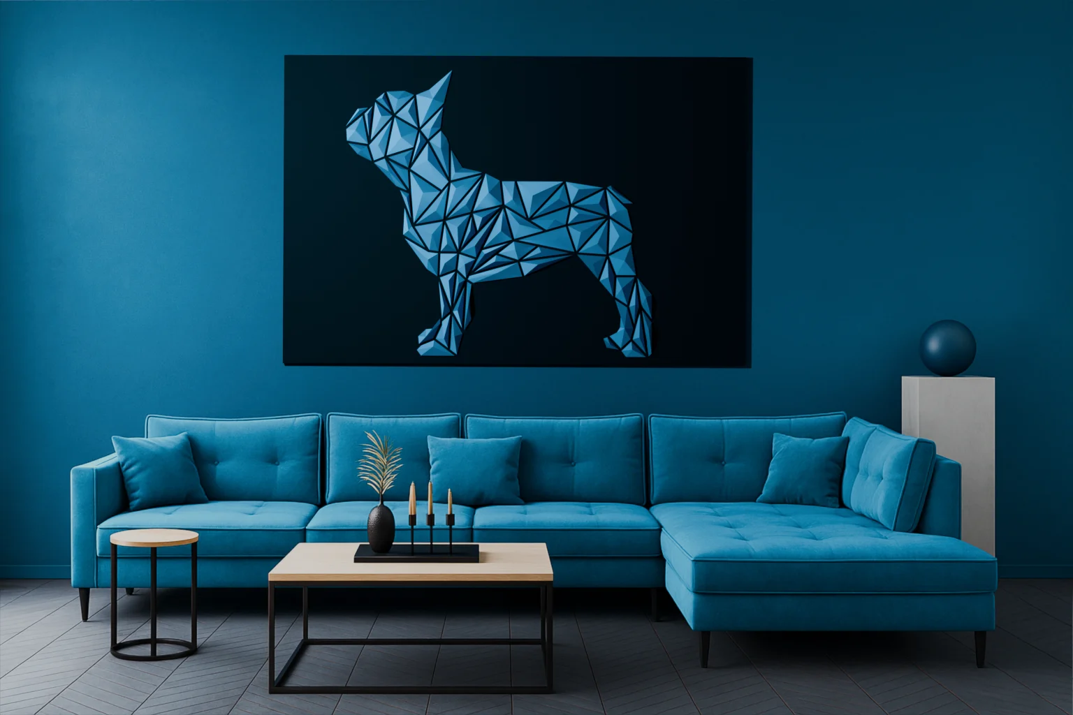 French Bulldog wall art