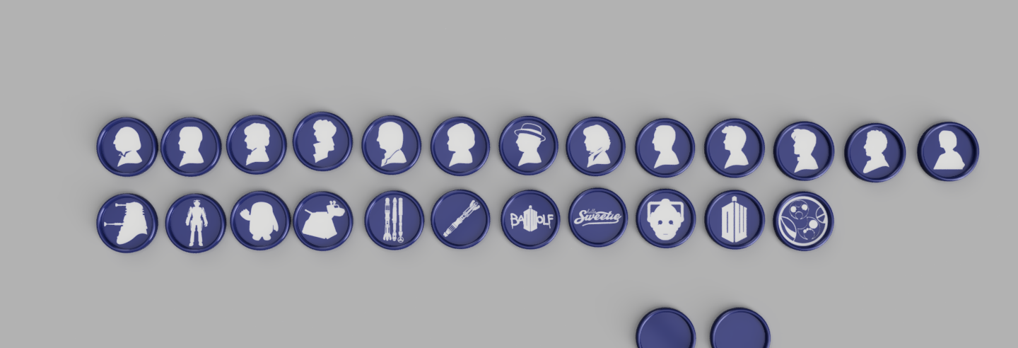 Doctor Who Drink Coasters