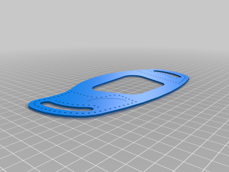 Universal Fit (Large) Holster Template