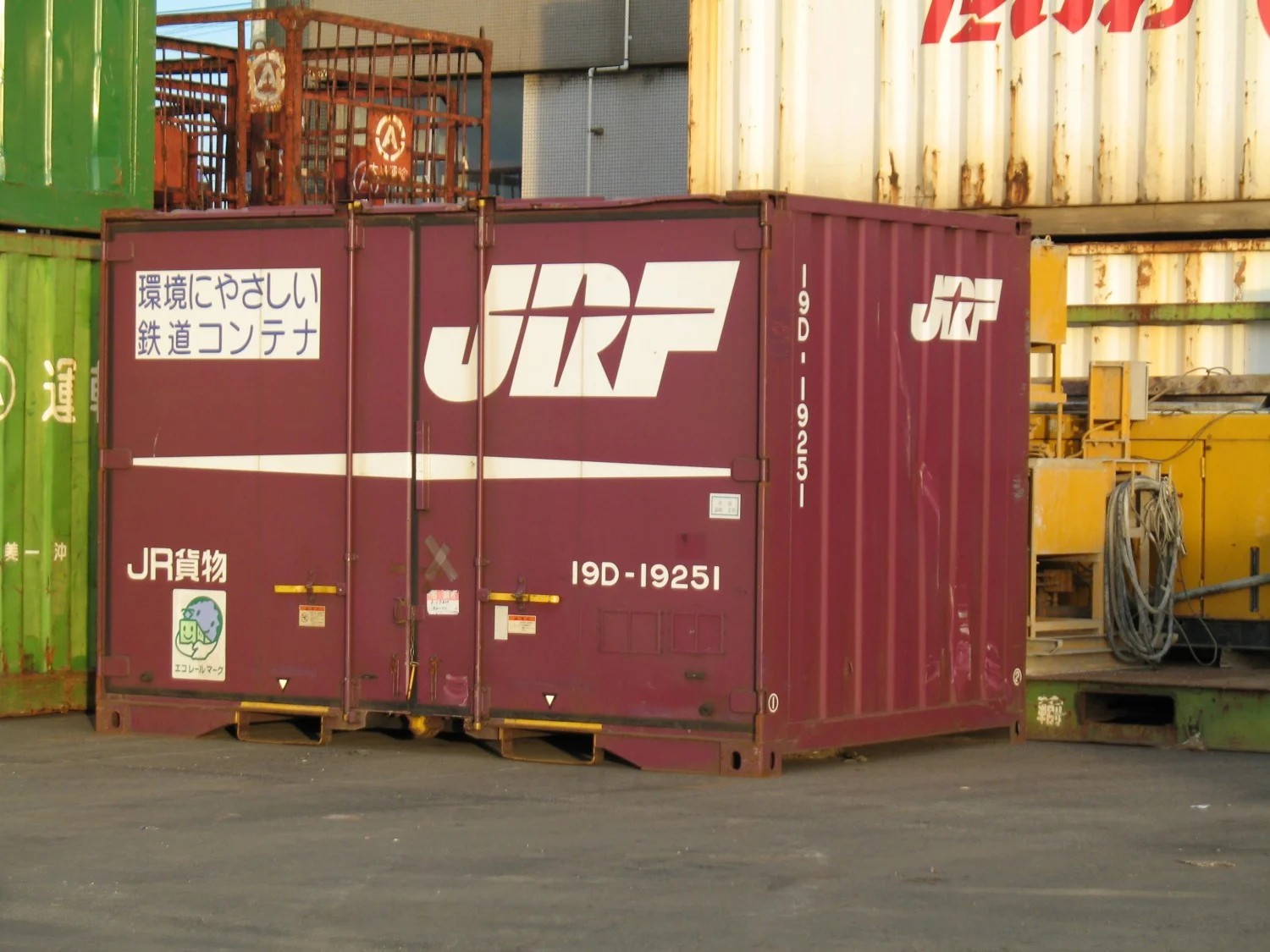 container(Japan Freight Railway) type-19D JR貨物19Dコンテナ