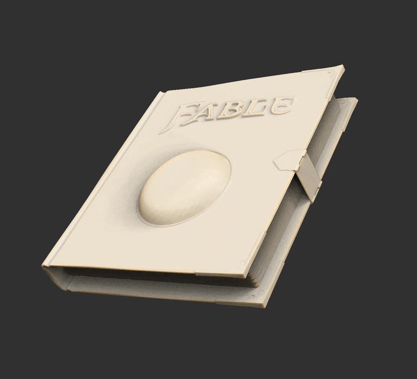 Fable Book Title Screen Main Menu