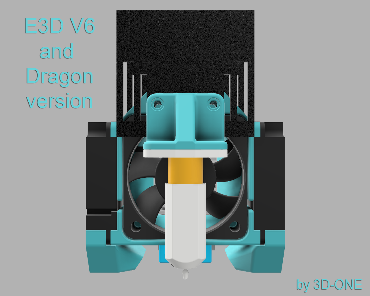 TwoTrees Sapphire Plus/Pro E3D V6, Dragon Mount "The Mint Mount"