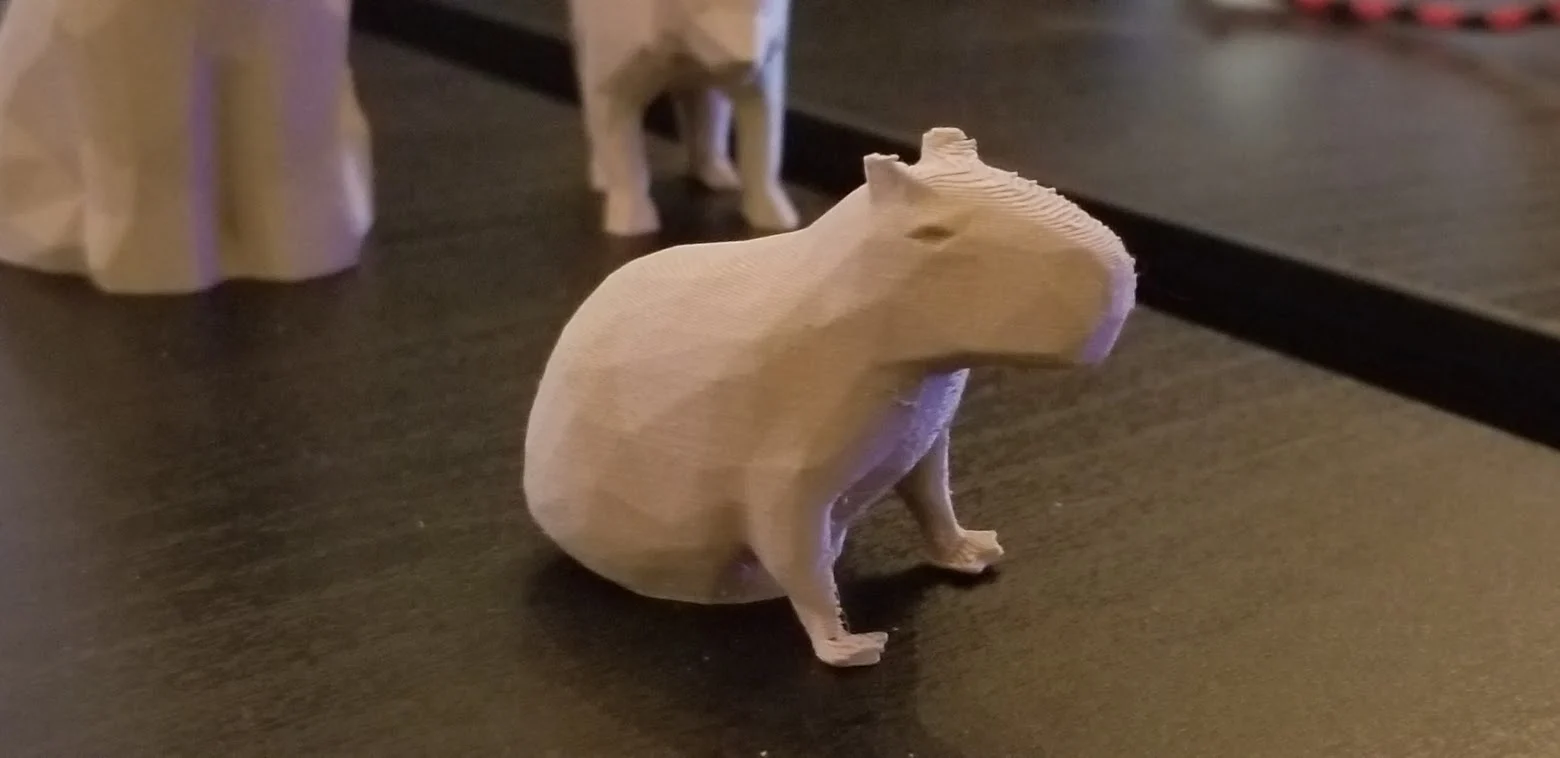 Low Poly Capybara