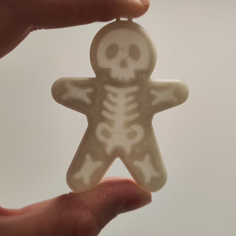 hidden skeleton keychain