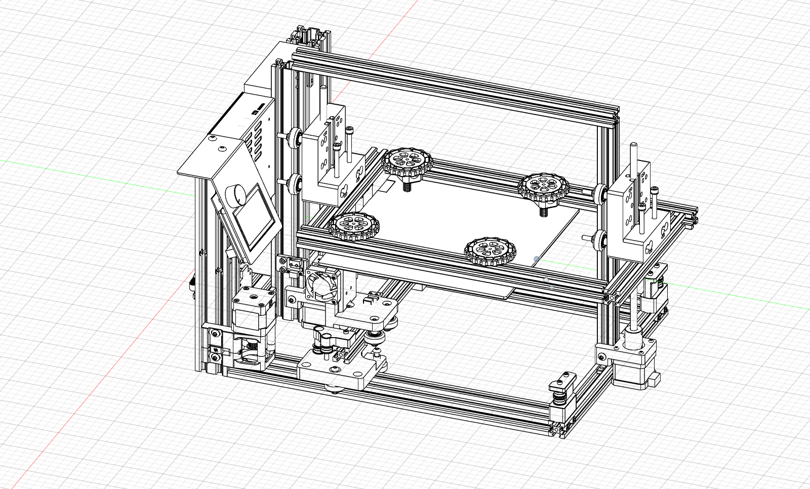 Upside down Ender 3 CoreXY(Z) conversion concept