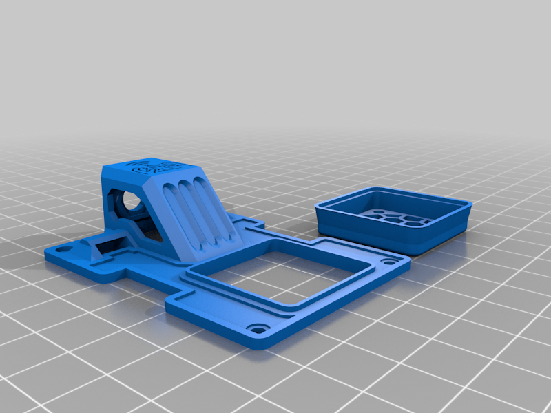 ExpressLRS JR bay cover with 25mm Fan mod, happymodel Express LRS