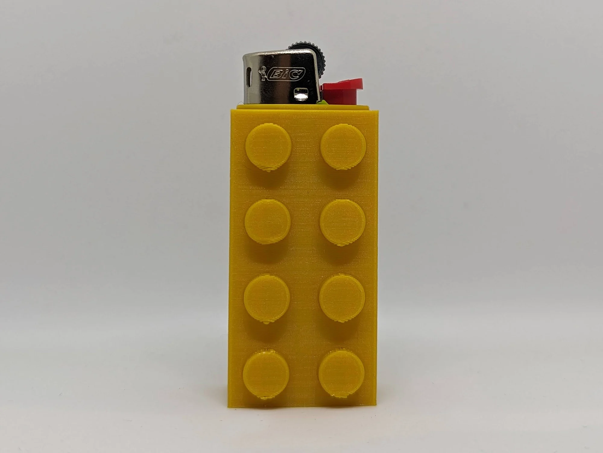 Bic Block, Mini Bic Lighter Case inspired by a popular toy brick