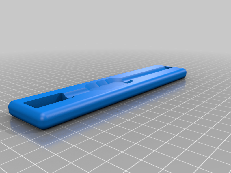 Gridfinity Xacto Knife Tray Insert (1 slot)