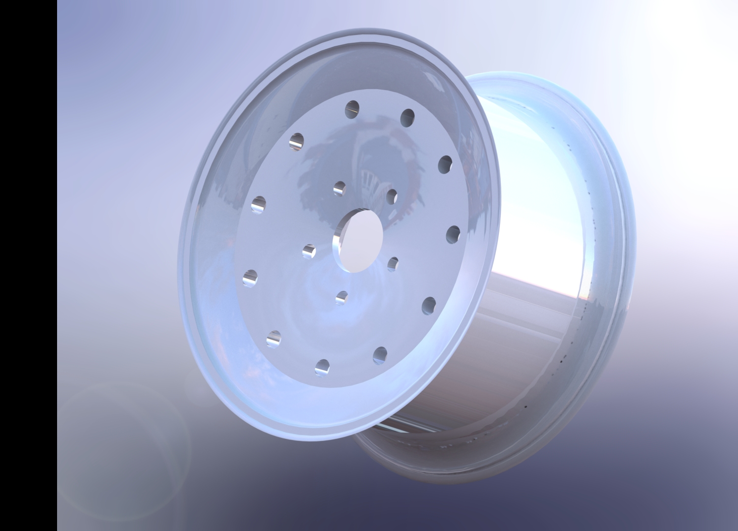 Custom Car Rim (Model)