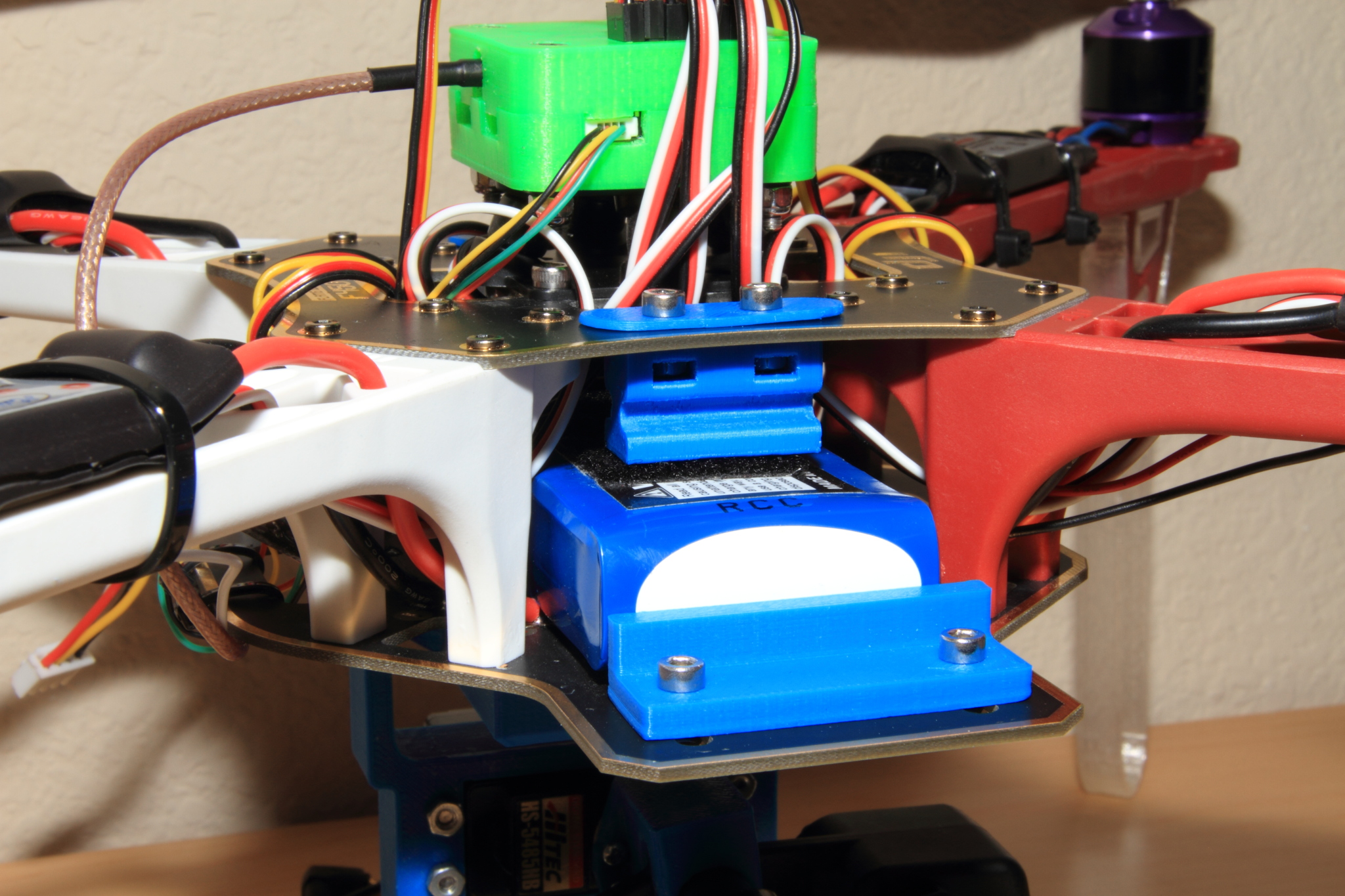 Simple Battery holder for DJI F450 frame