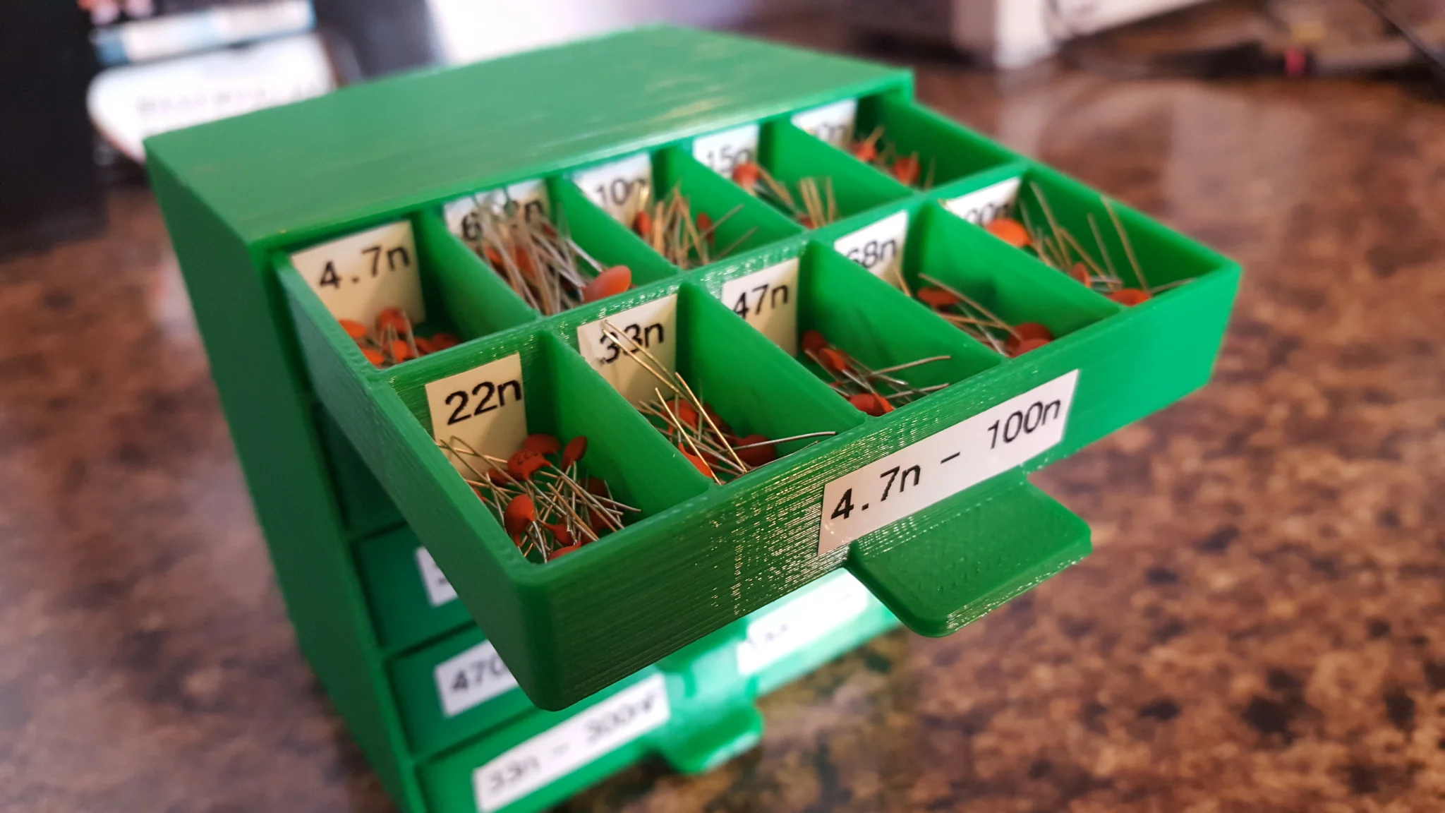 smd & small parts drawers (customizable)