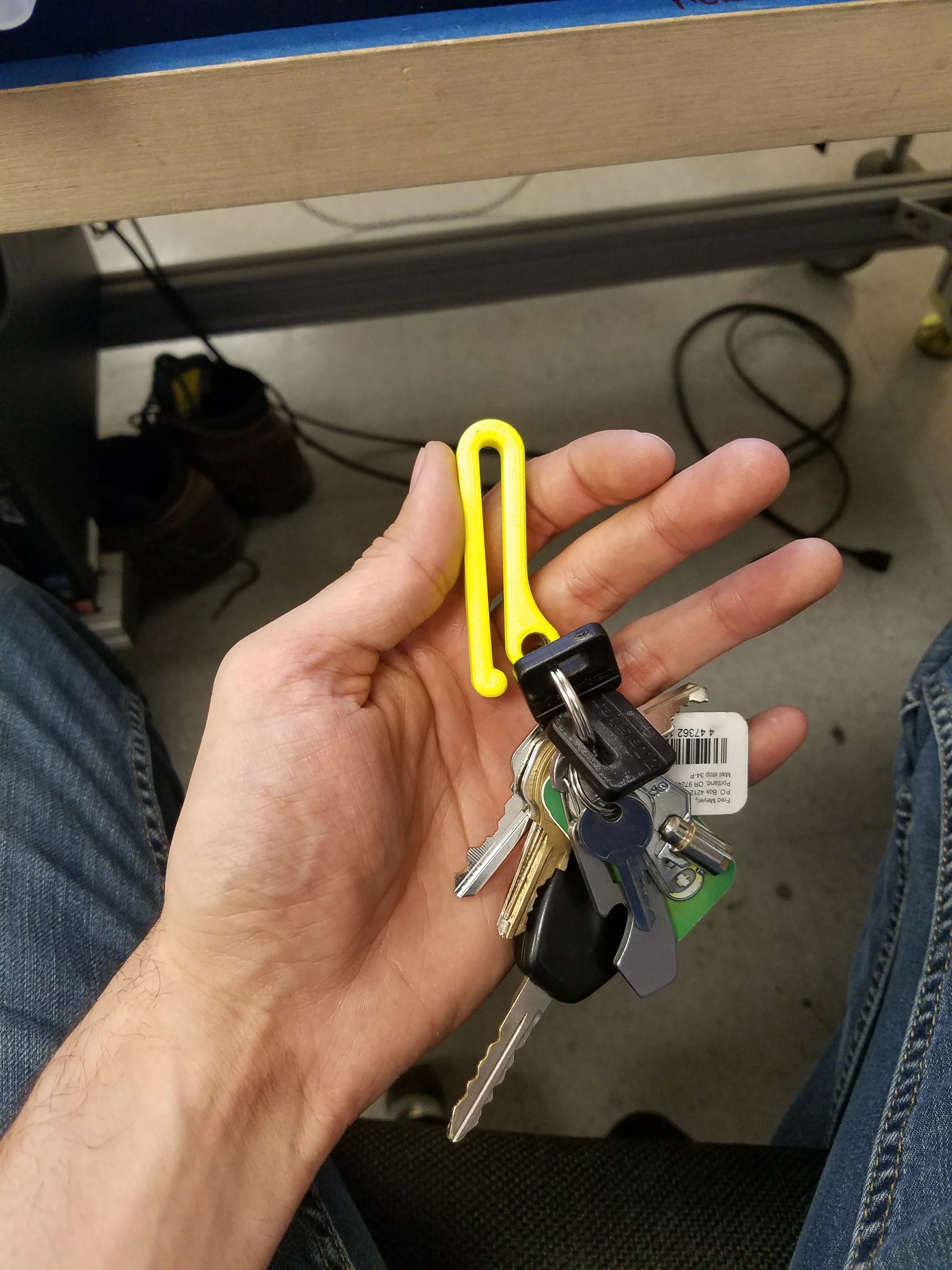 Key Ring Belt Clip