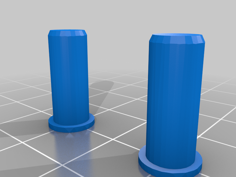 Seperate Pins for 3d printed squiddy