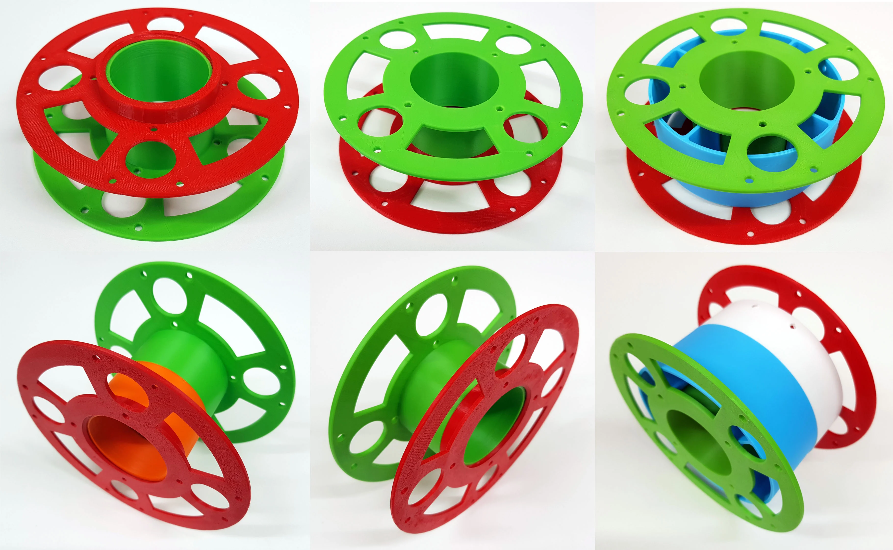 Sample Filament Spool Holder for small and medium winding