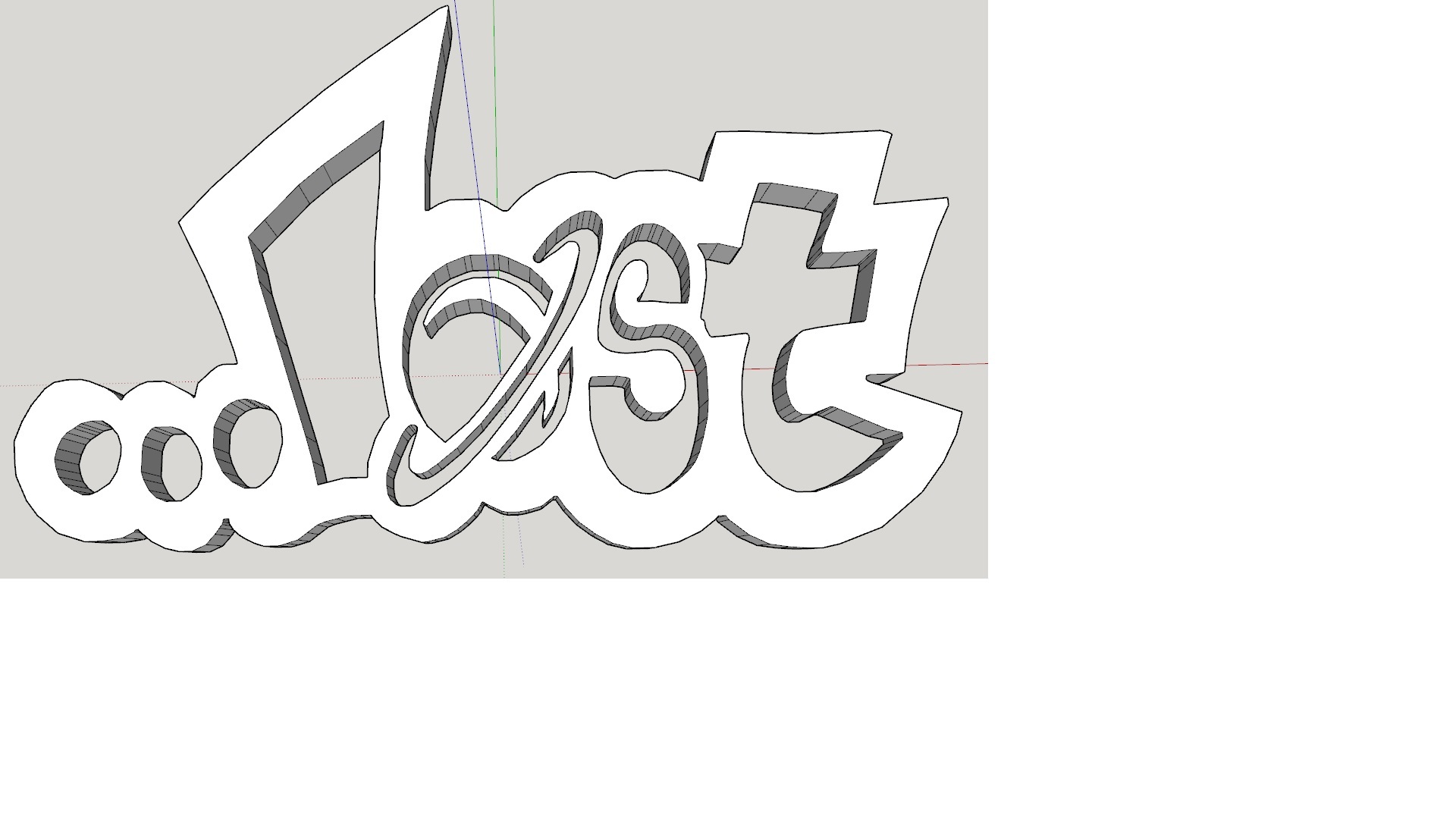 Surfing Lost Keychain Logo