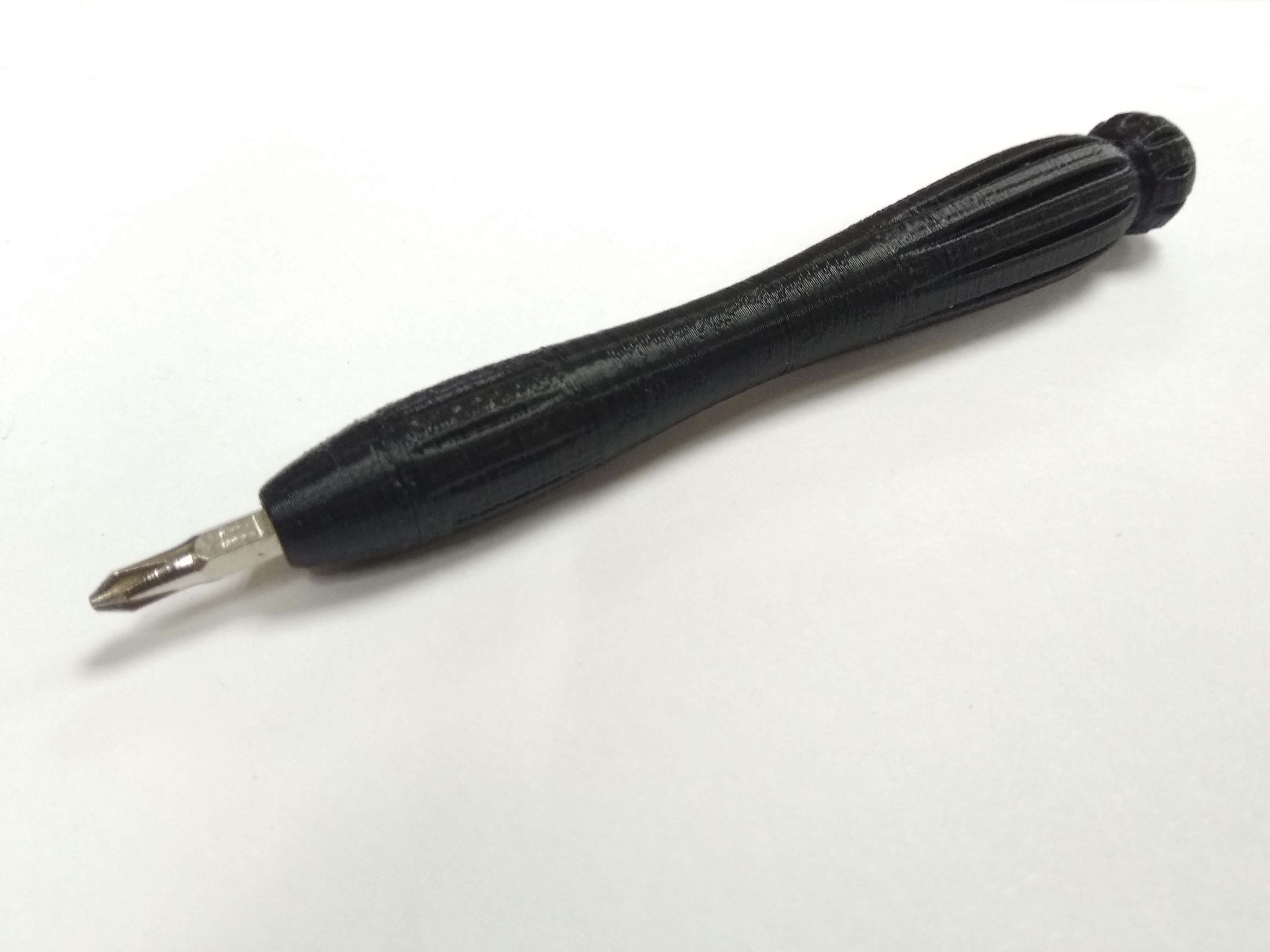 Screwdriver for 4mm bits