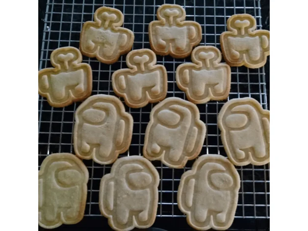 Among Us Sus Cookie Cutter Set