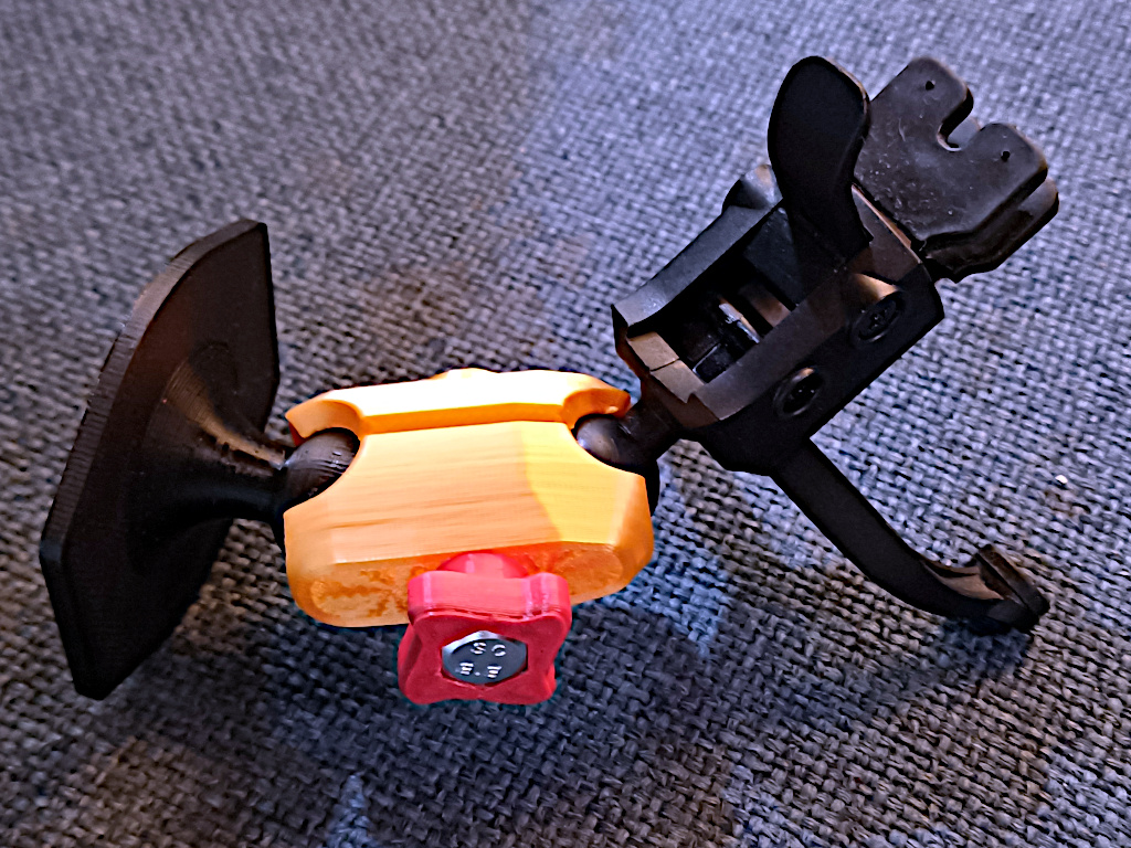 Dual ball-joint mount (aka RAM mount)