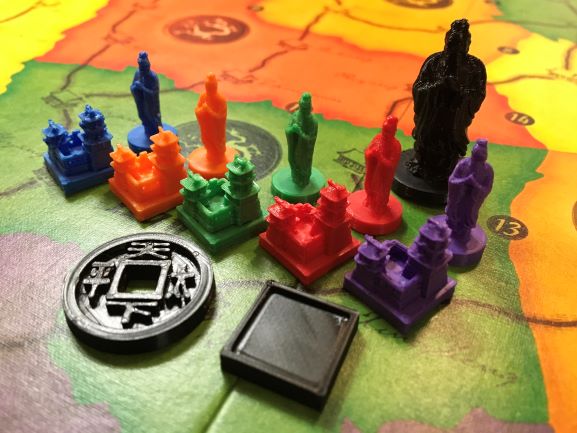 China Board Game upgraded tokens