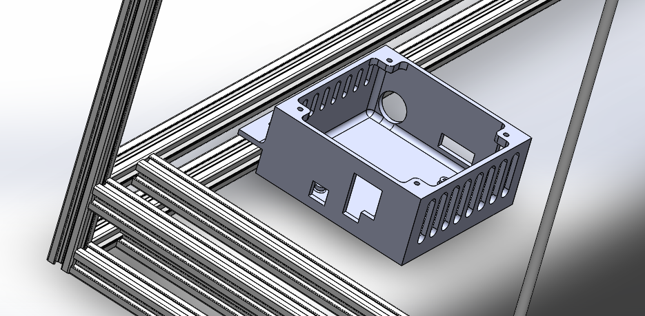 Ramps 1.4 + Arduino 2560 holder 120x120mm fan