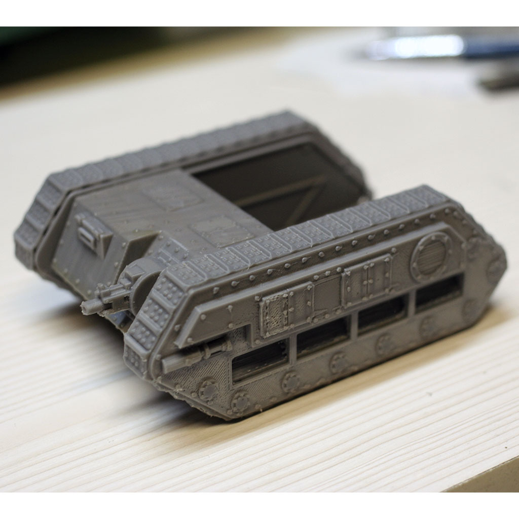 28mm Zerber tank chassis