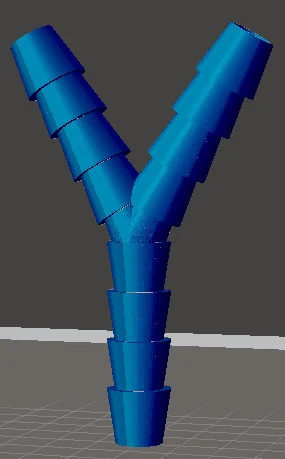 6, 8,13.5,13.5 19 mm Y-Schlauchverbindung/ 6, 8,13.5 19 mm Y-Hose-Connection