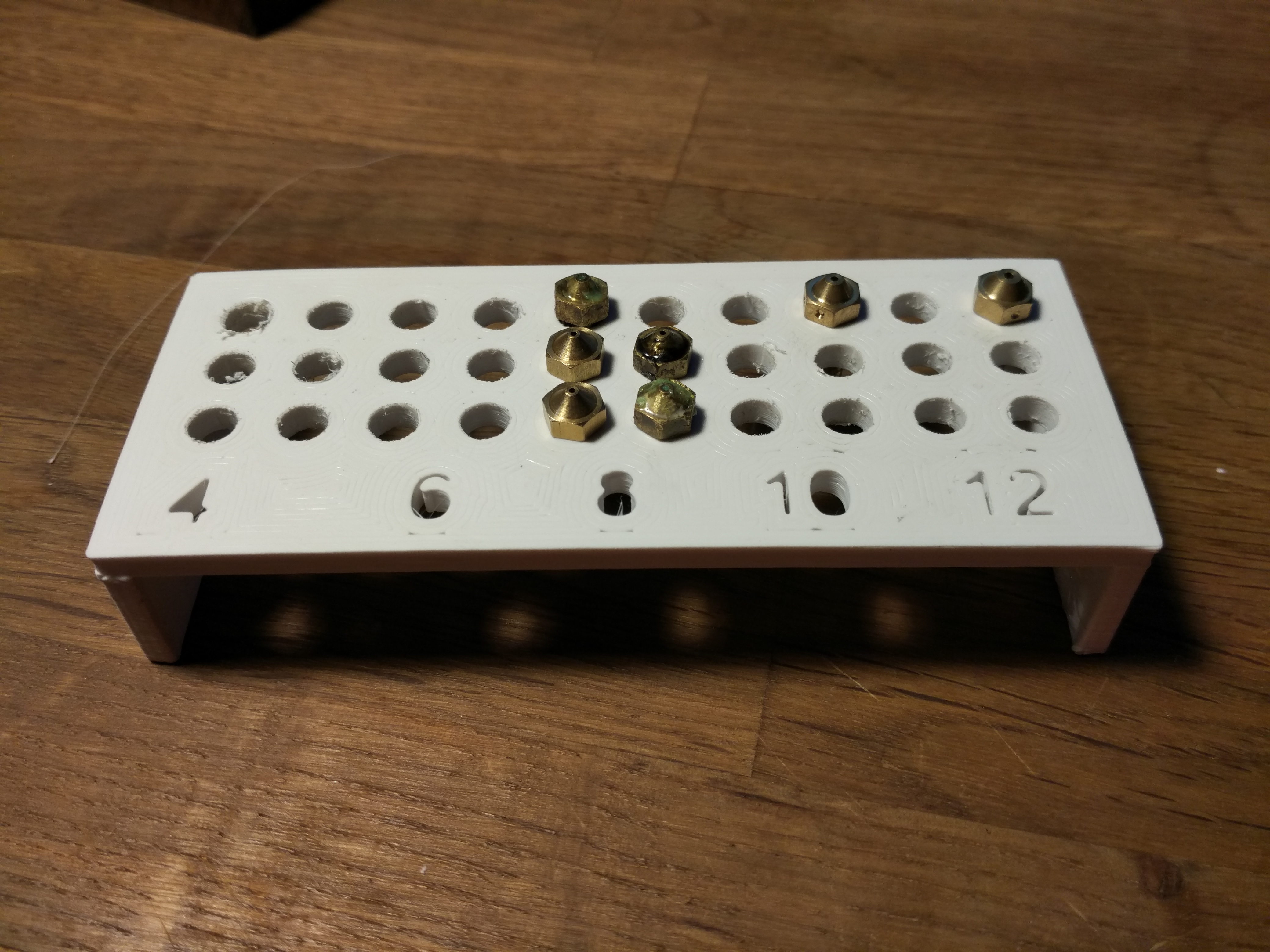 Nozzle rack