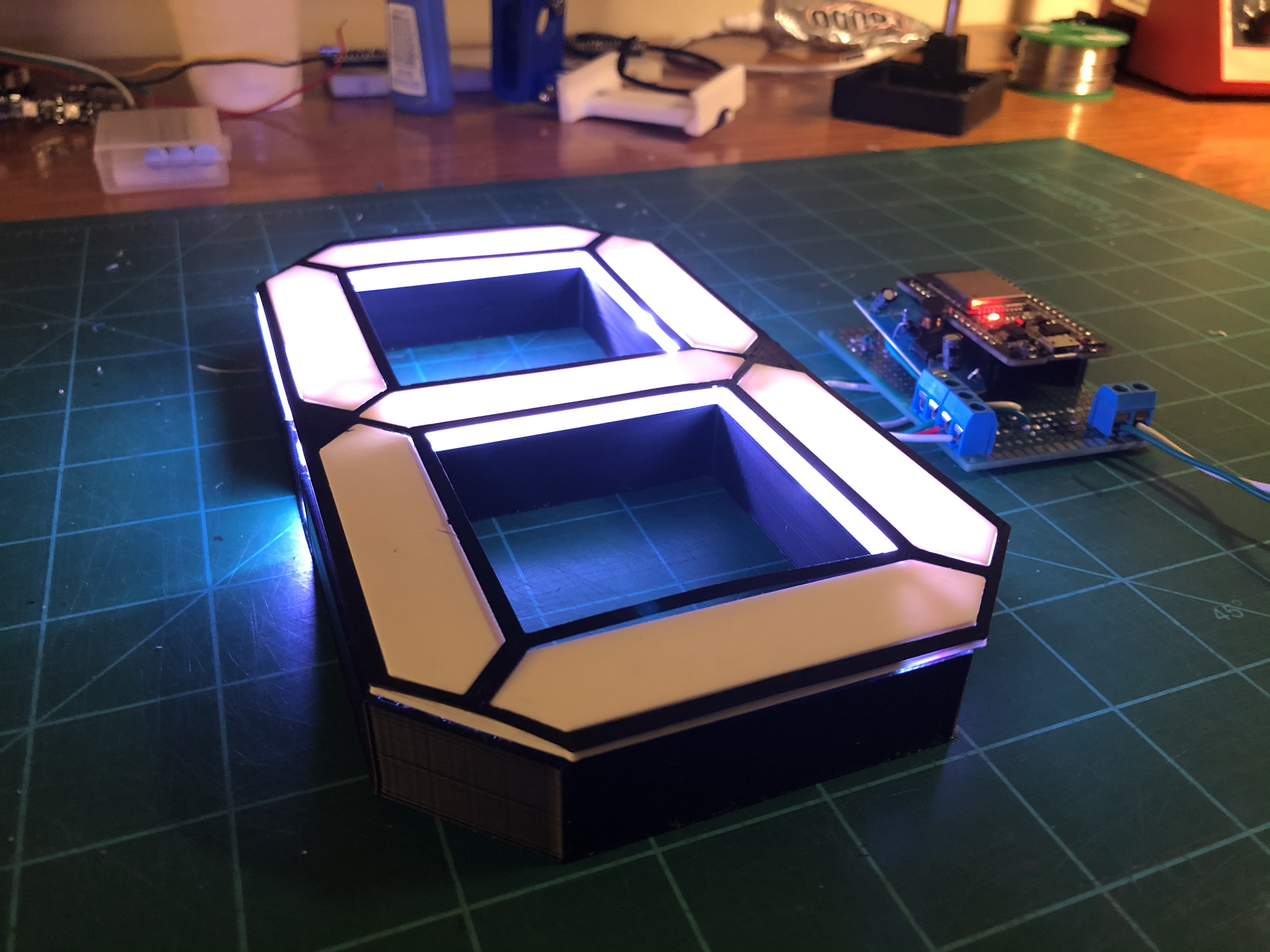 Giant Seven Segment Display