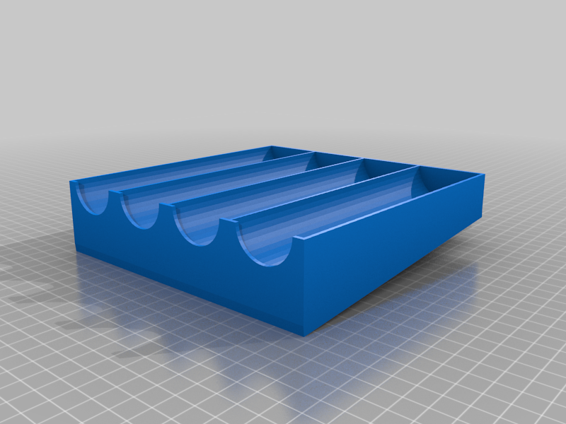 Stackable poker chip tray
