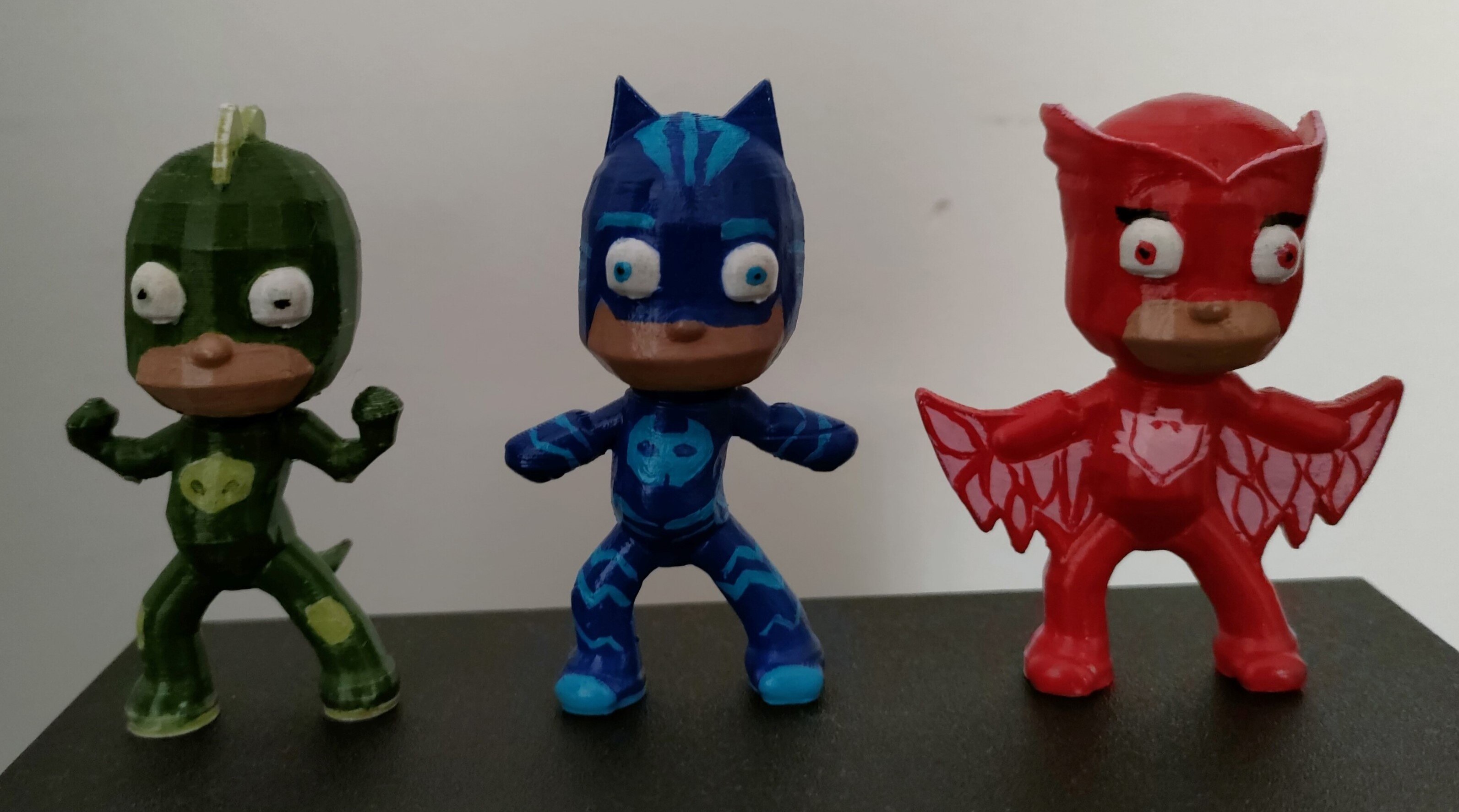 PJ Masks - Owlette, Catboy and Gekko