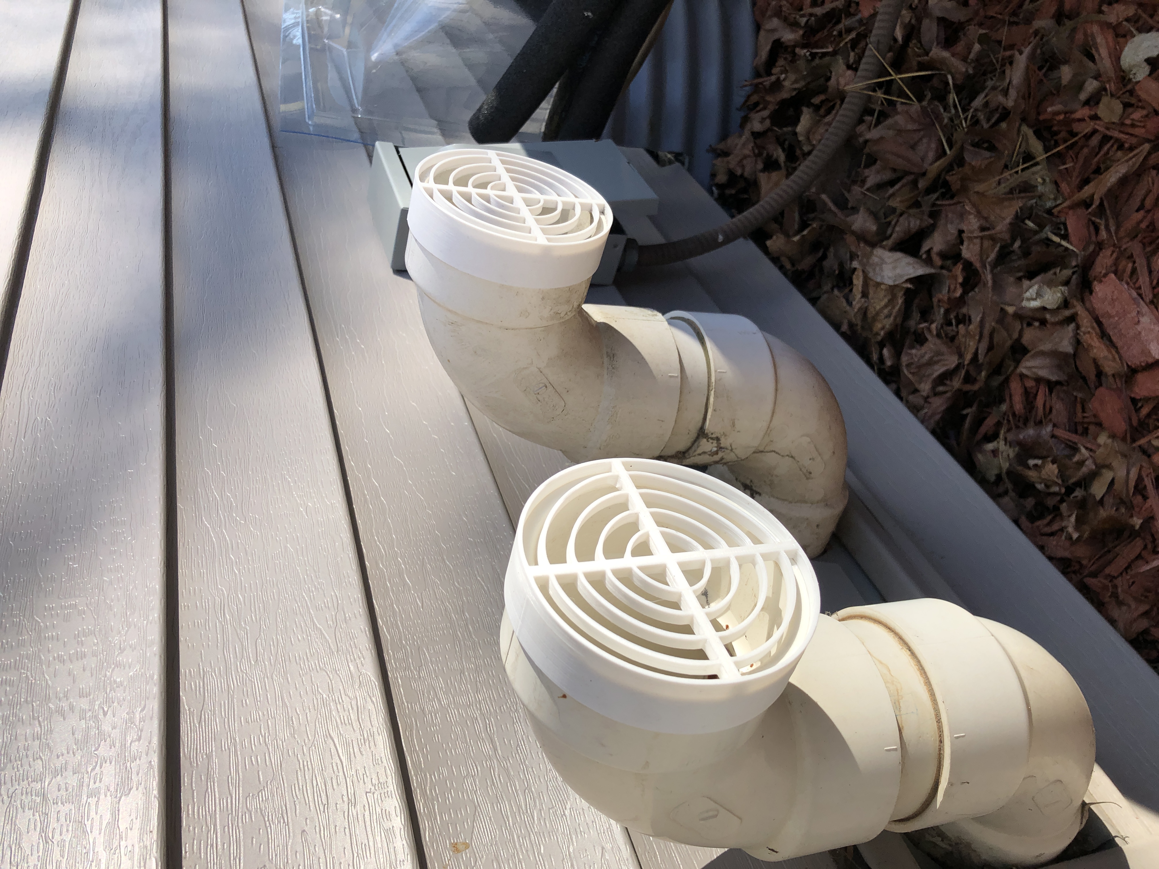 4 in PVC Pipe Vent Cap