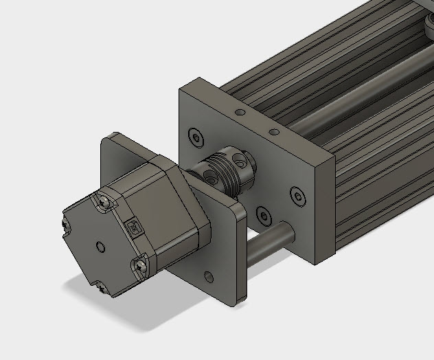 NEMA17-C Beam End mount