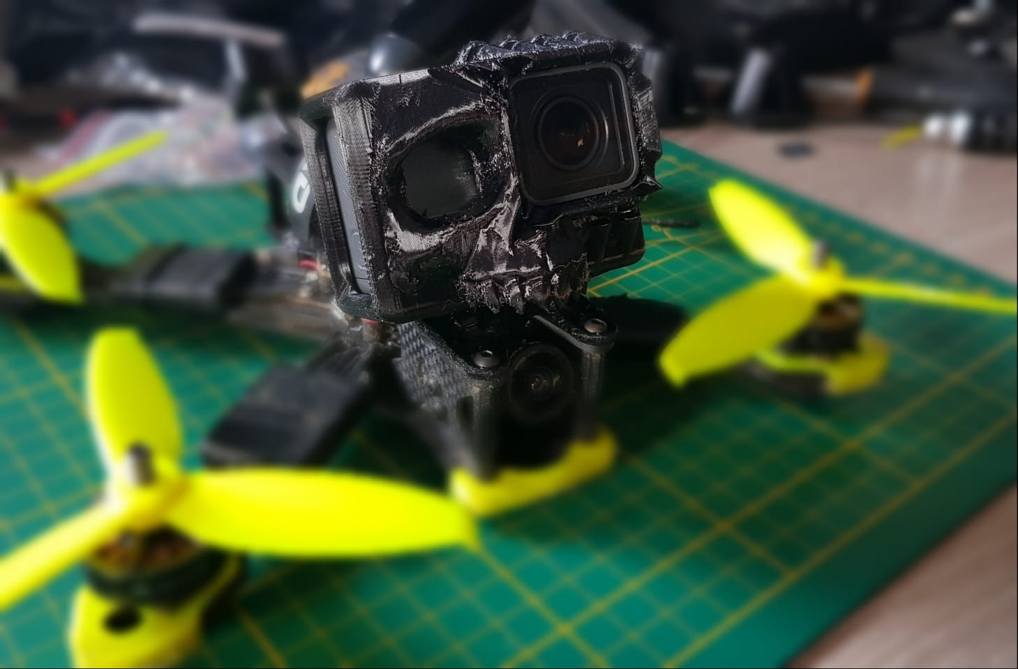 Gopro Skull mount reverb protection