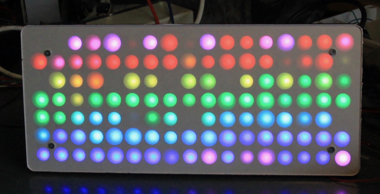 Irregular Neopixel matrix