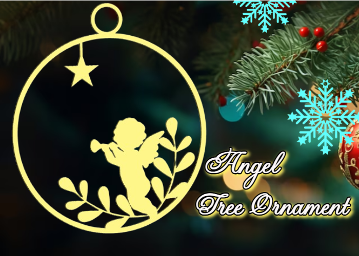 Angel Cherubin Tree Ornament