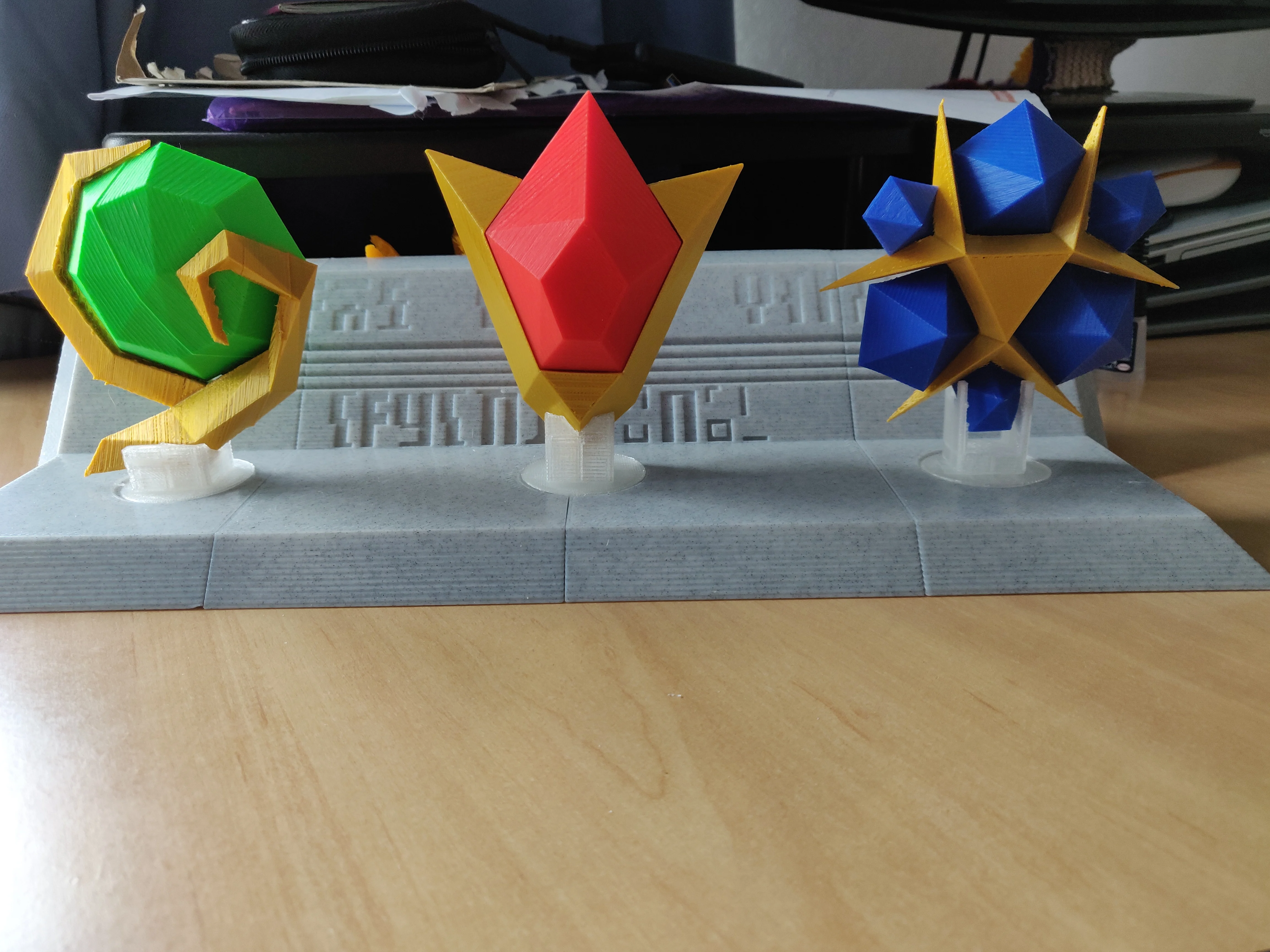 Altar of time for the spiritual stones