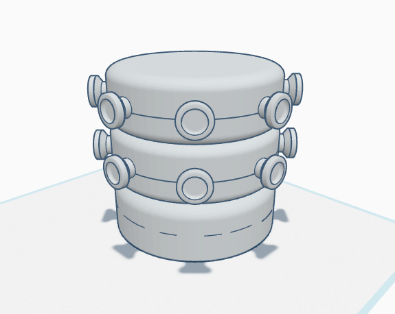 Stackable/Rotating Thumb Grip Holder
