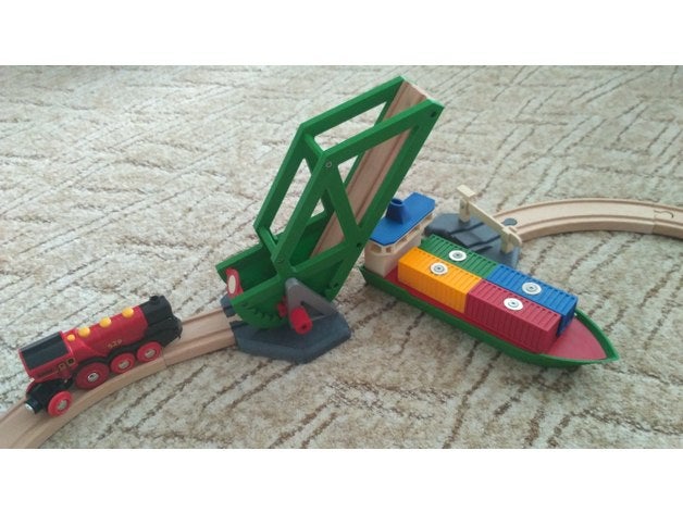 Brio and Ikea compatible DrawBridge Reuploaded
