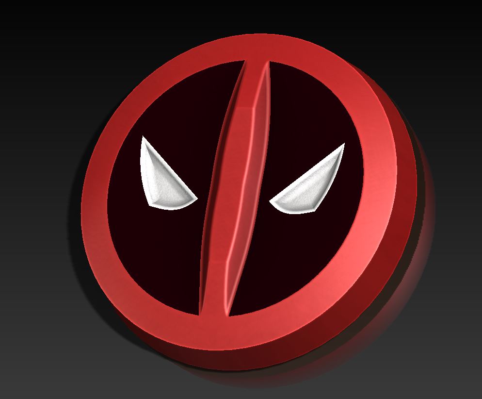 Deadpool Symbol Coin