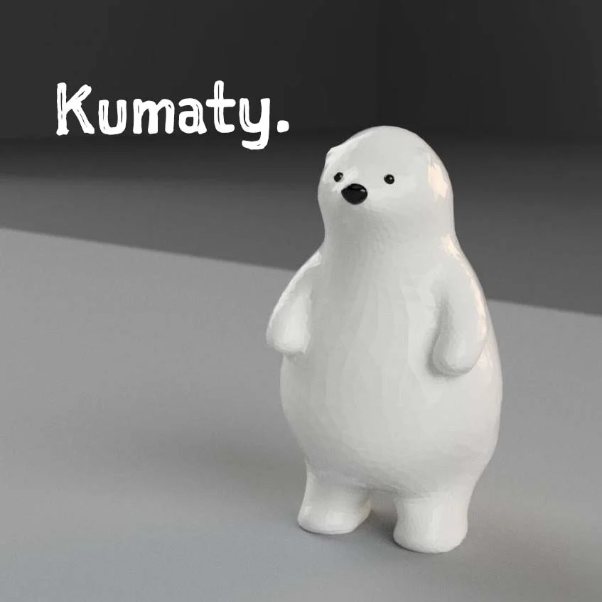 KUMATY : Cute Little Polar Bear