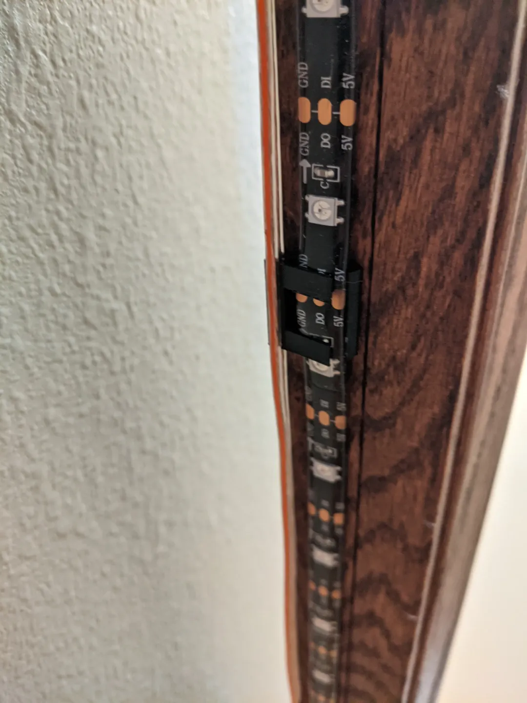 LED Strip and Power Wire Clip