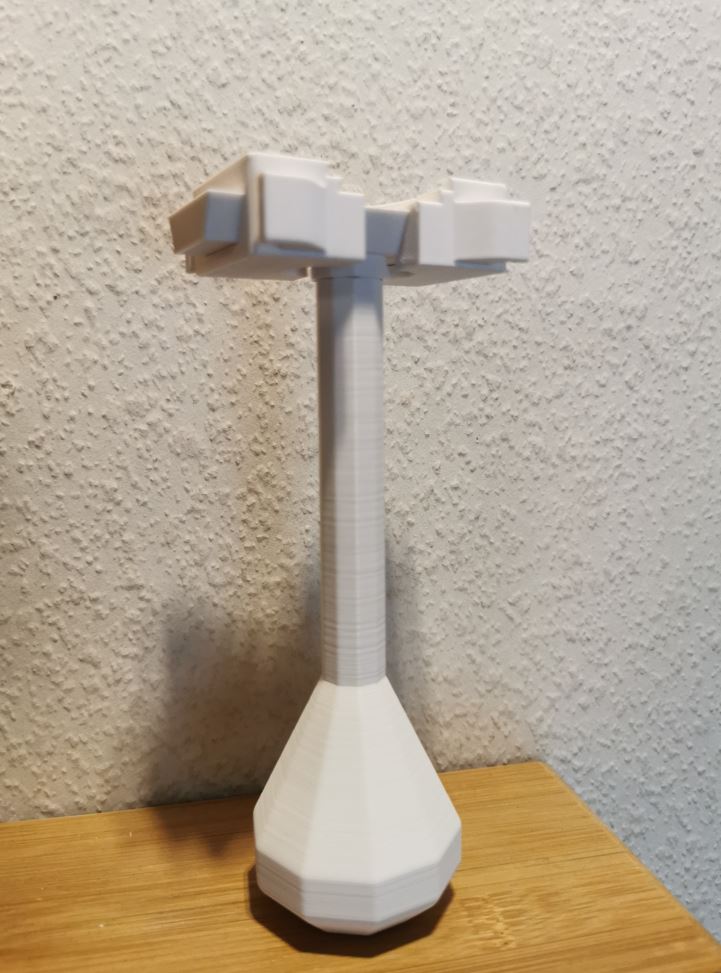 Extended painting handle