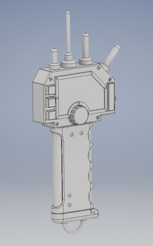 Auspex Scanner for Imperial Cosplay