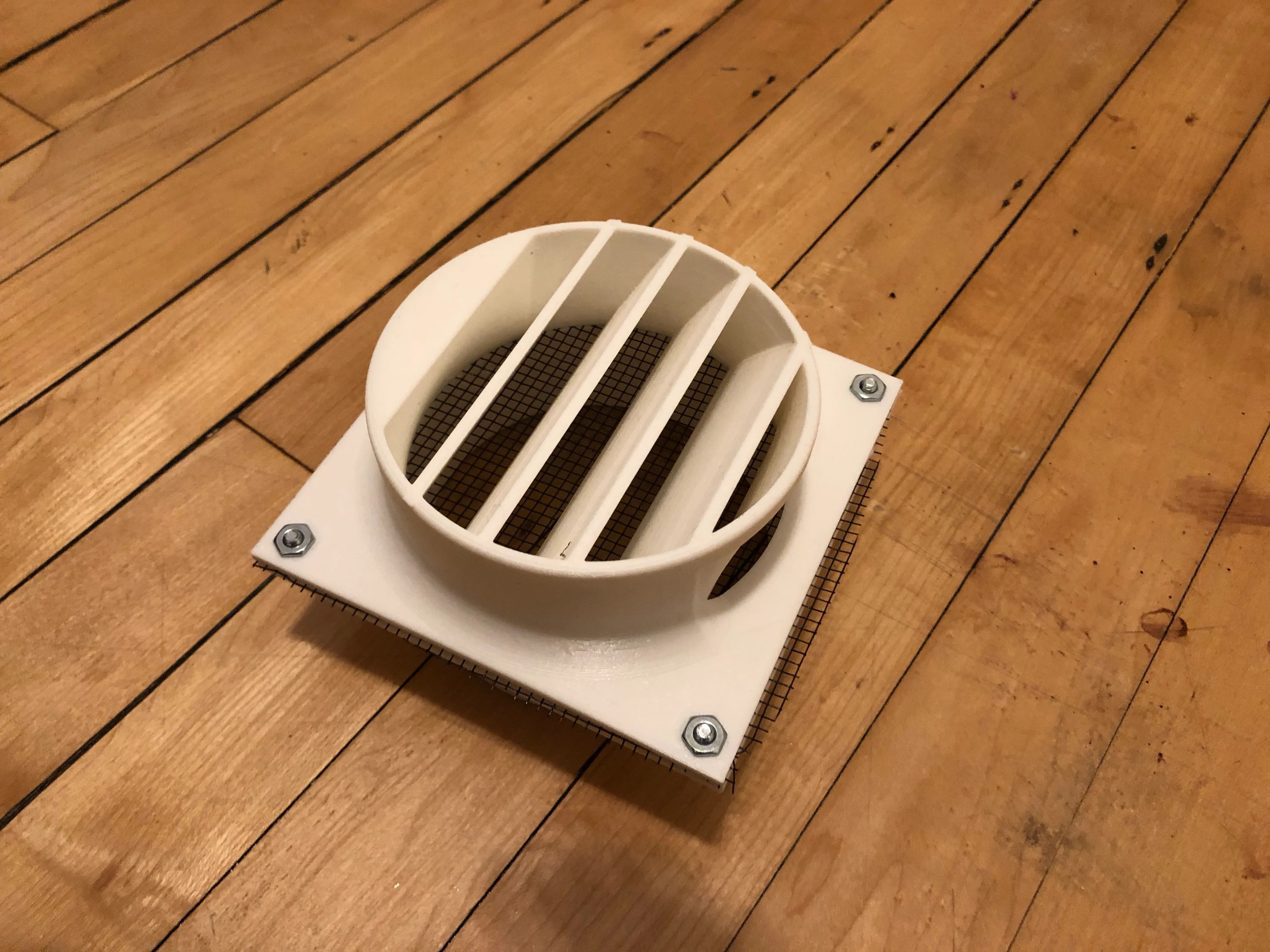 The Antminer intake and exhaust kit - 4 inch ducts