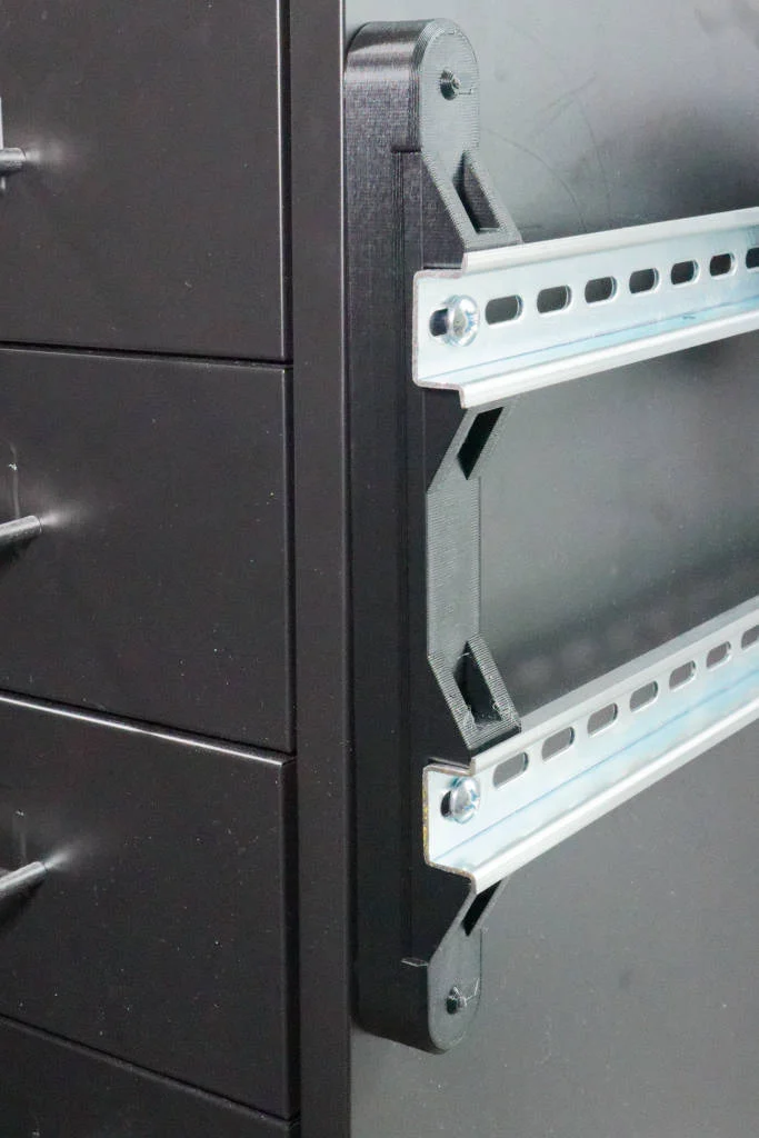 Din Rail Magnet double bracket