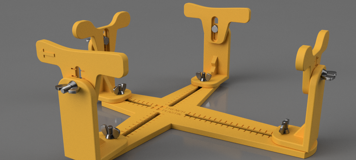 Adjustable Support for Plastic models