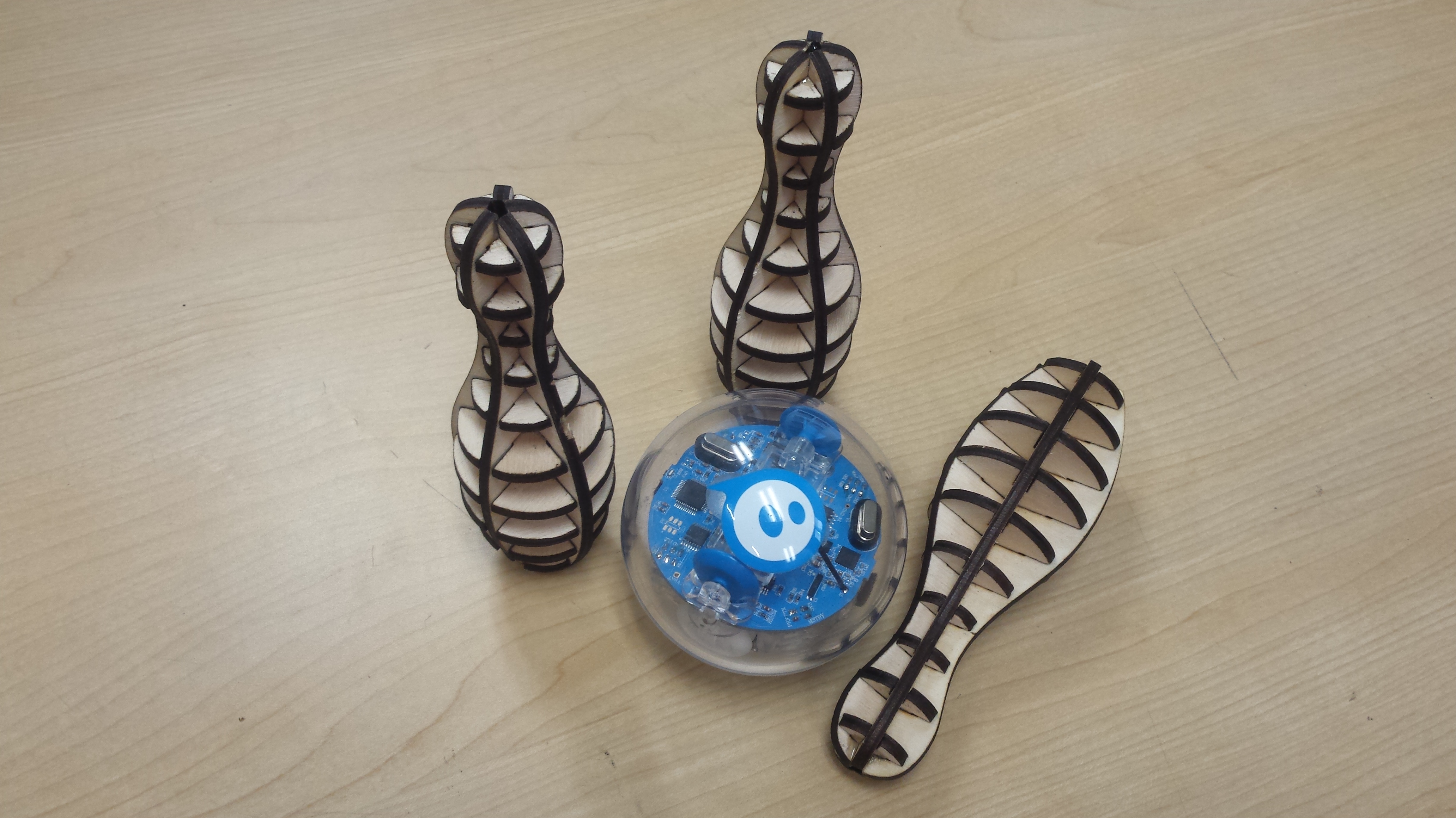 Sphero scale bowling pin