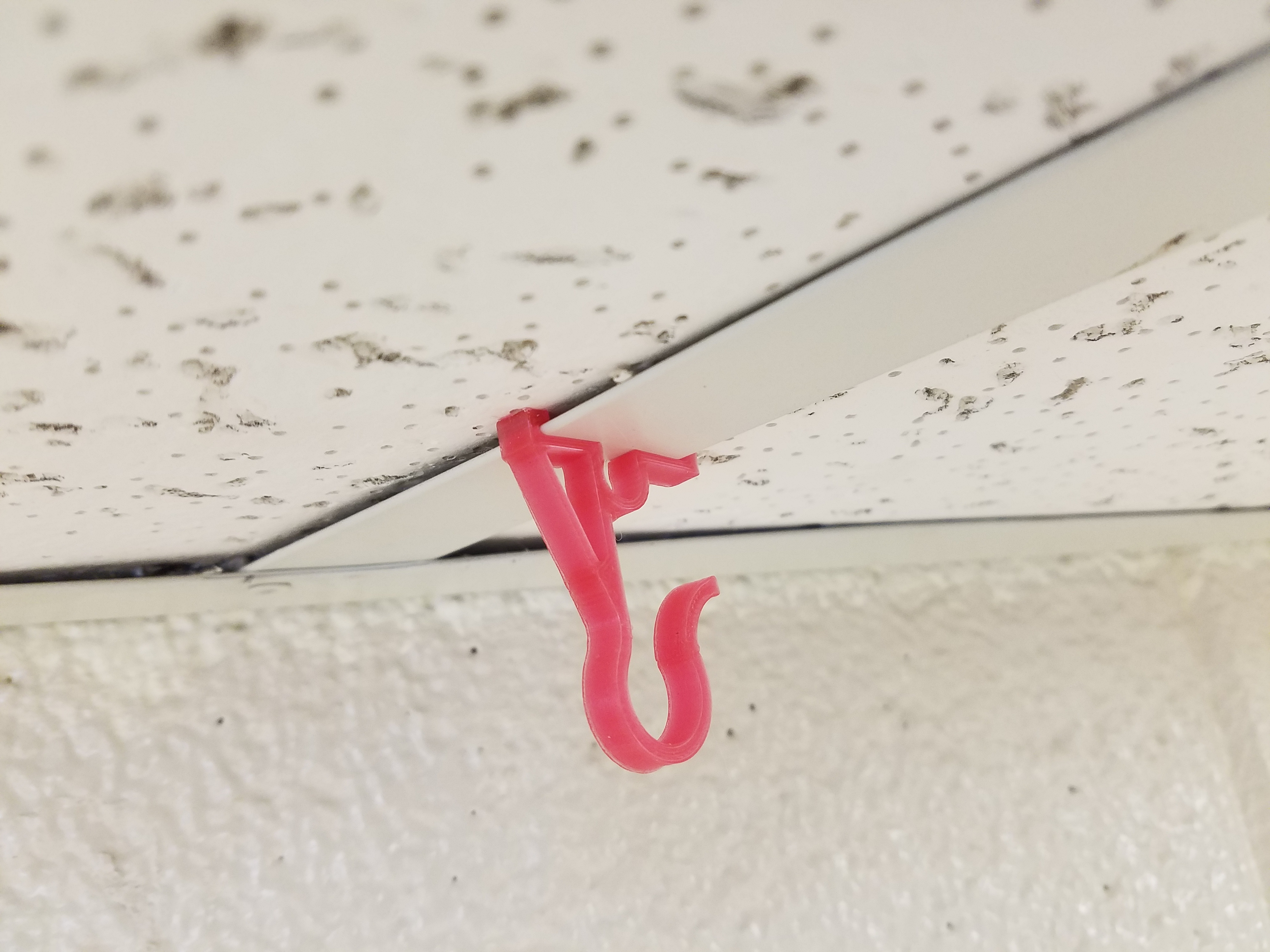 Drop Ceiling Extension Cord Clip